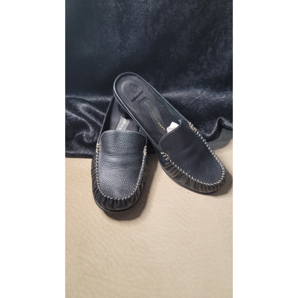 Black Savanna Cloud Walkers Loafer small Heel Women's Shoes 8.5 W